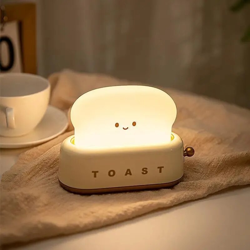 ToastyDreams: Smiley Bread Nightlight