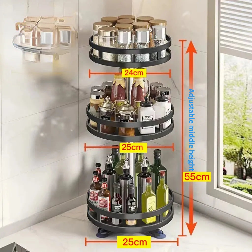 Rotating Spice Rack