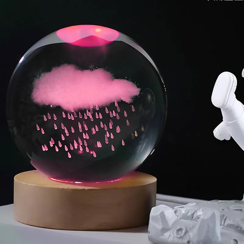 LuminaGlobe: IllumiArt Glass Globe