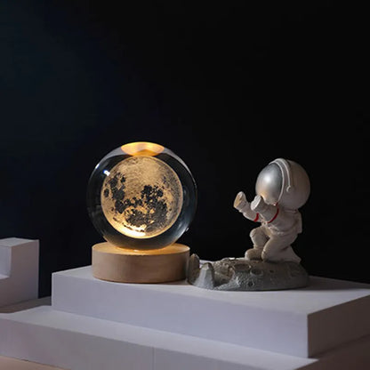 LuminaGlobe: IllumiArt Glass Globe