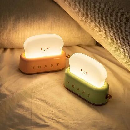 ToastyDreams: Smiley Bread Nightlight