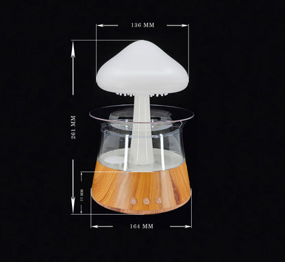 MistyMeadows: Mushroom Raindrop Humidifier