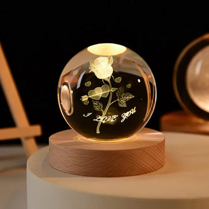 LuminaGlobe: IllumiArt Glass Globe